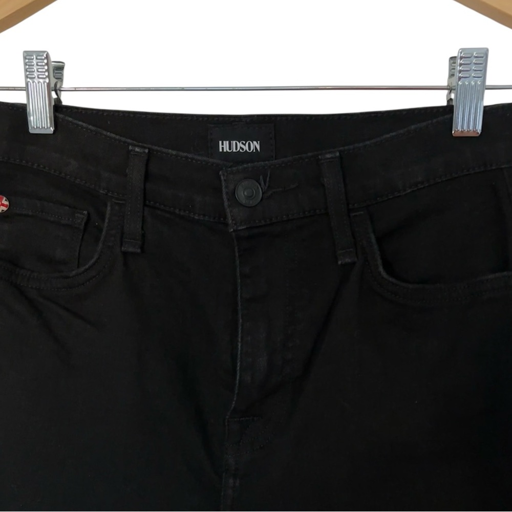Hudson Noa High Rise Crop Straight Leg Jeans - Picture 8 of 11